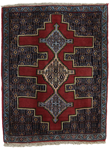 Senneh - Kurdi Persian Carpet 98x75