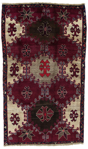 Gabbeh - Bakhtiari Persian Carpet 213x126
