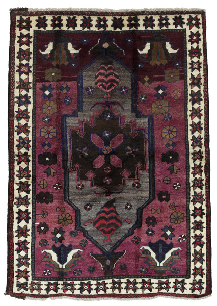 Gabbeh - Bakhtiari Persian Carpet 194x138