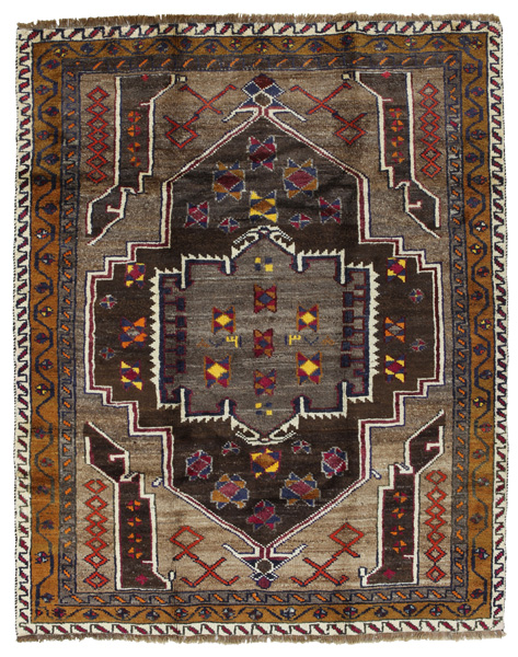 Gabbeh - Qashqai Persian Carpet 198x156