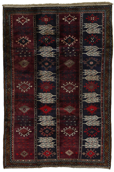 Gabbeh - Qashqai Persian Carpet 222x148