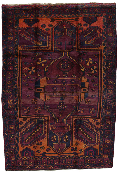 Gabbeh - Qashqai Persian Carpet 226x150