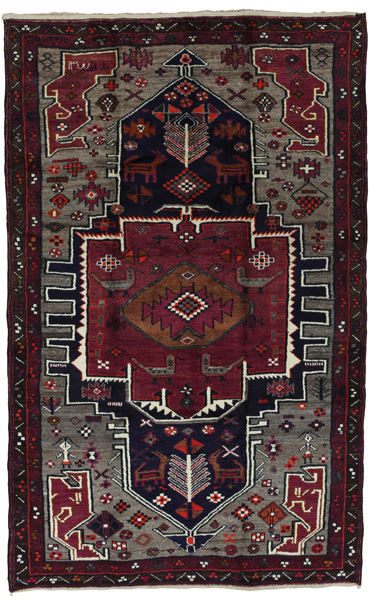Gabbeh - Qashqai Persian Carpet 233x145
