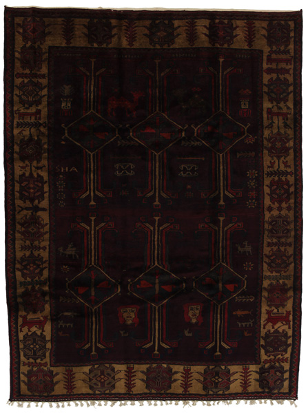 Lori - Bakhtiari Persian Carpet 260x197