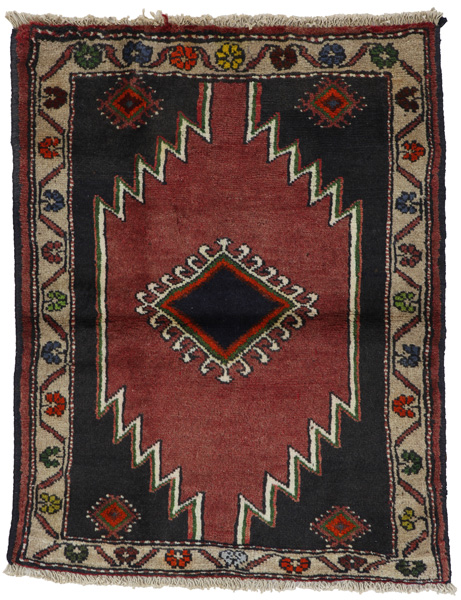 Kelardasht - Kurdi Persian Carpet 97x75