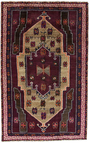 Gabbeh - Lori Persian Carpet 235x146