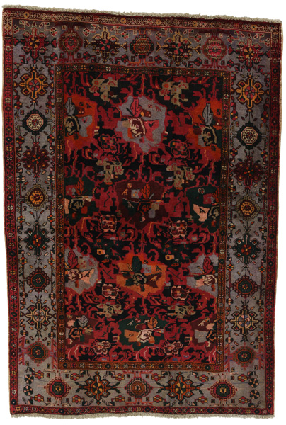 Bijar - Kurdi Persian Carpet 195x130