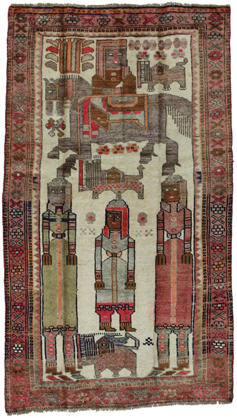 Bakhtiari - Qashqai Persian Carpet 200x113