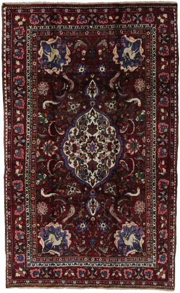 Bakhtiari Persian Carpet 263x156