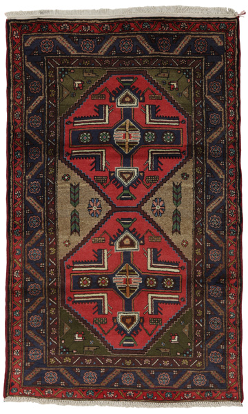 Koliai - Kurdi Persian Carpet 145x90