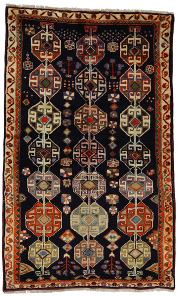 Gabbeh - Qashqai Persian Carpet 166x105