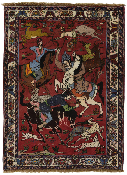 Isfahan Persian Carpet 138x102