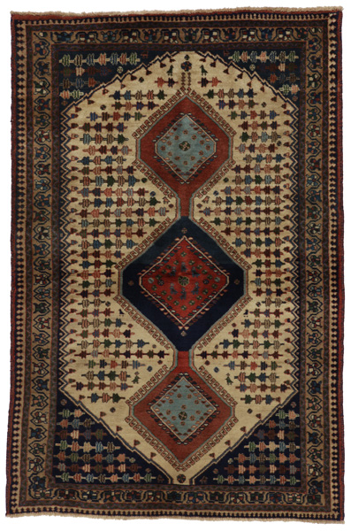 Qashqai - Shiraz Persian Carpet 166x110