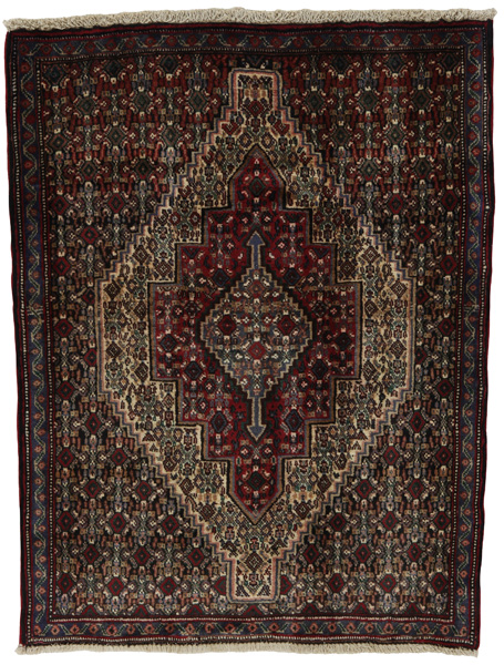 Senneh - Kurdi Persian Carpet 103x77