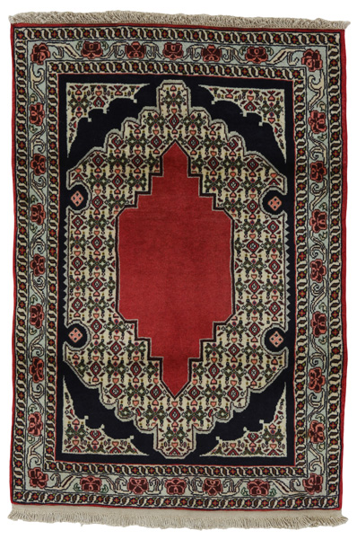 Senneh - Kurdi Persian Carpet 106x74