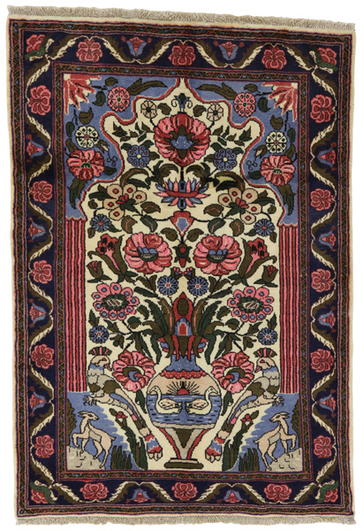 Jozan - Sarouk Persian Carpet 138x96