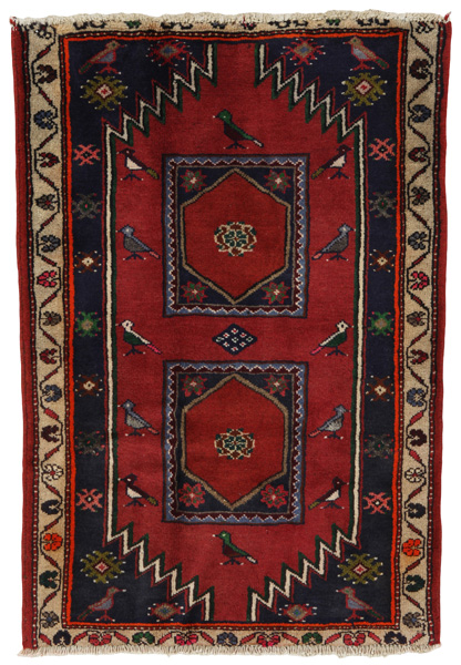 Kelardasht - Kurdi Persian Carpet 112x73