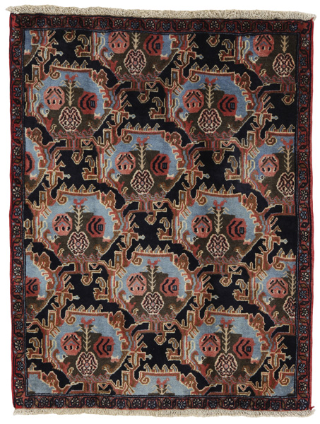 Senneh - Kurdi Persian Carpet 100x78