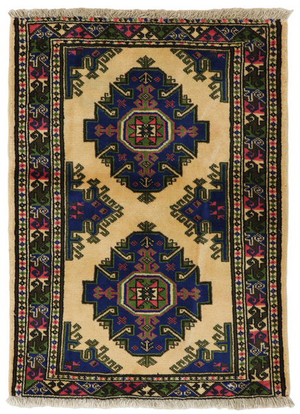 Koliai - Kurdi Persian Carpet 88x63