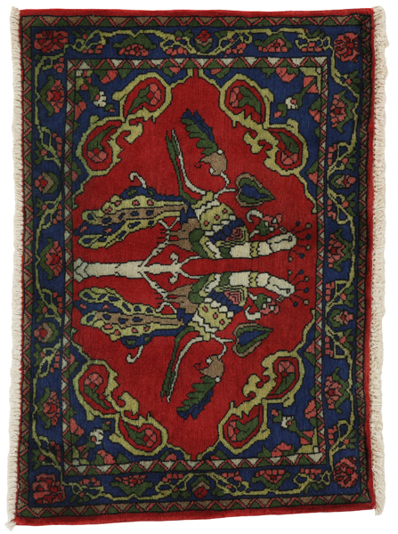 Sarouk - Farahan Persian Carpet 58x85
