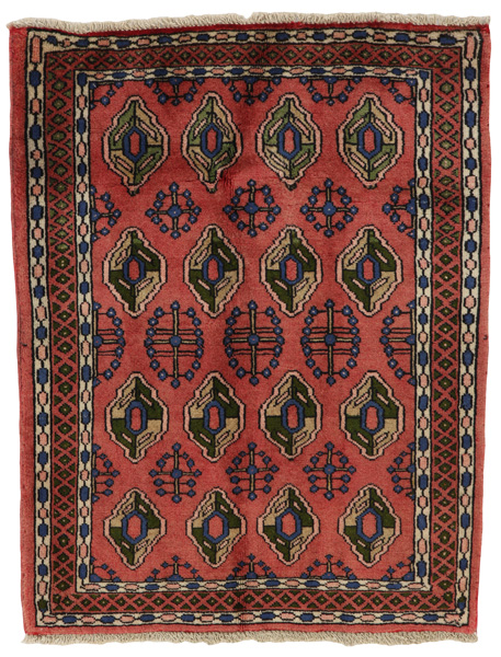 Bokhara - Turkaman Persian Carpet 97x73