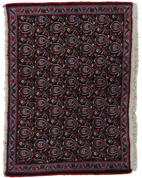 Bijar - Kurdi Persian Carpet 87x62