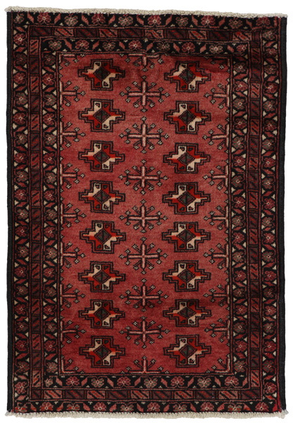 Bokhara - Turkaman Persian Carpet 102x72