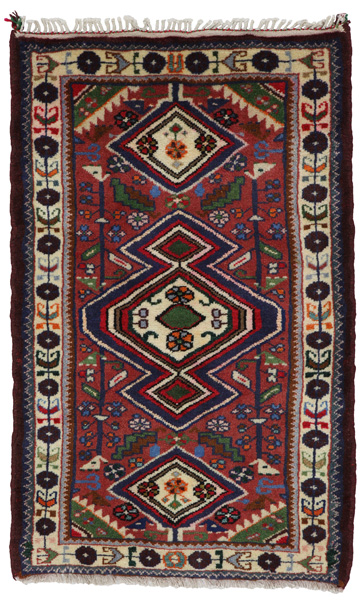 Koliai - Kurdi Persian Carpet 93x60