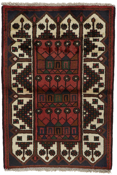 Afshar - Sirjan Persian Carpet 102x69