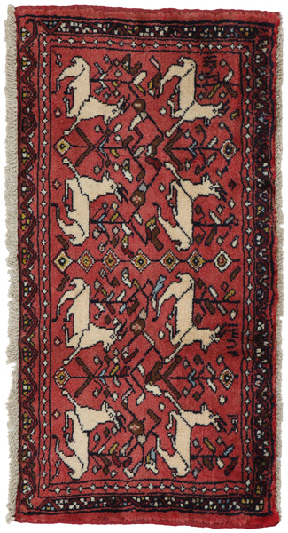 Sarouk - Farahan Persian Carpet 53x105