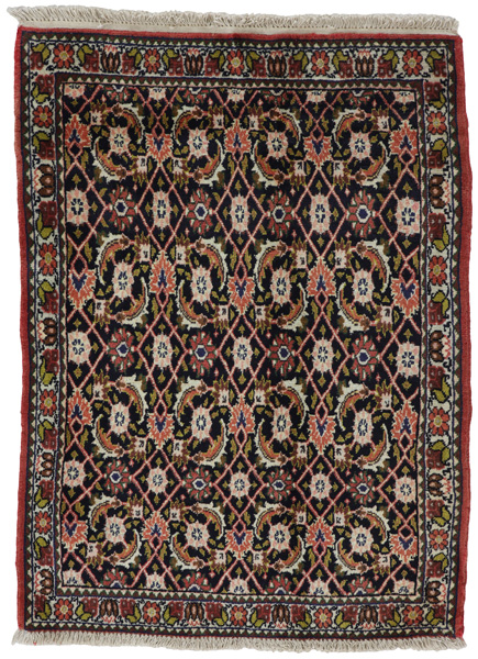 Hosseinabad - Hamadan Persian Carpet 110x80