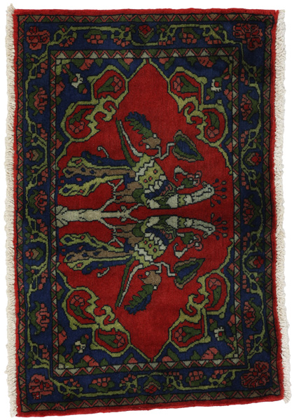 Sarouk - Farahan Persian Carpet 59x90