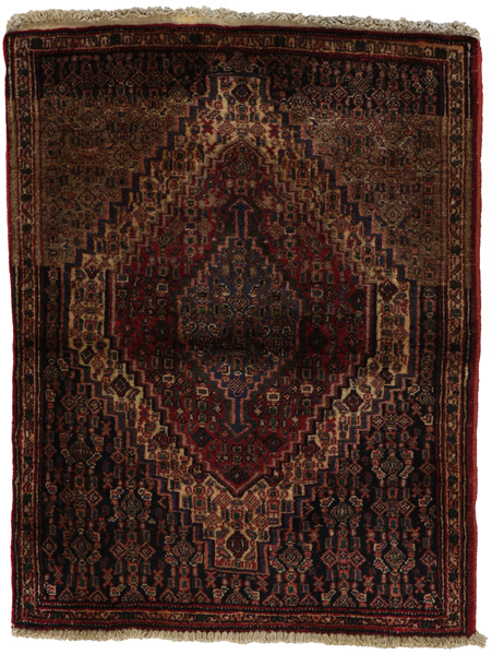 Senneh - Kurdi Persian Carpet 93x70