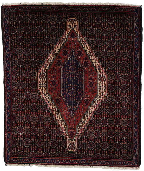 Senneh - Kurdi Persian Carpet 92x77