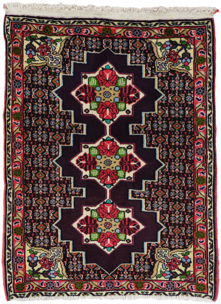 Senneh - Kurdi Persian Carpet 94x71
