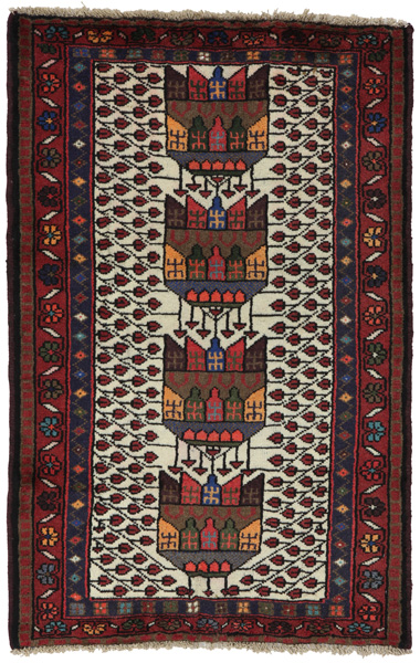 Afshar - Sirjan Persian Carpet 125x80