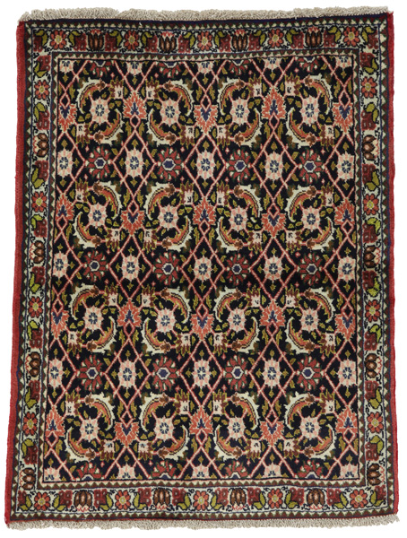 Bijar - Kurdi Persian Carpet 109x80