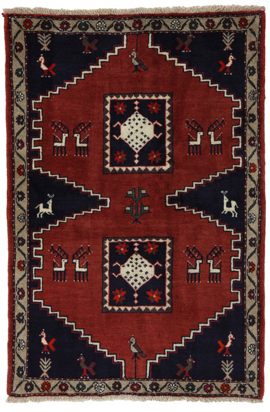 Kelardasht - Kurdi Persian Carpet 130x86