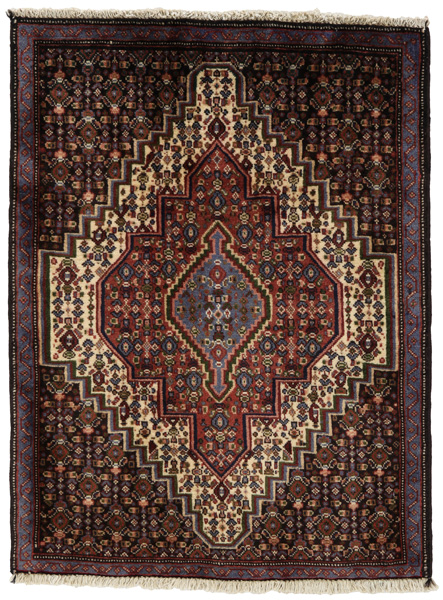 Senneh - Kurdi Persian Carpet 97x72