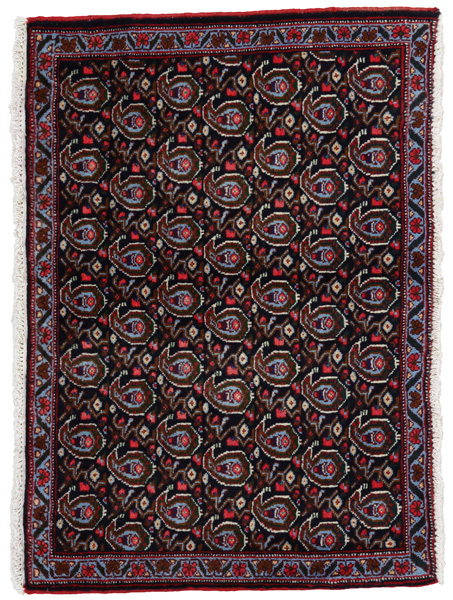 Bijar - Kurdi Persian Carpet 63x89