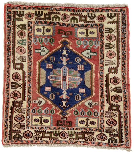 Tuyserkan - Hamadan Persian Carpet 82x77