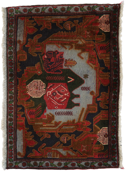 Koliai - Kurdi Persian Carpet 56x82