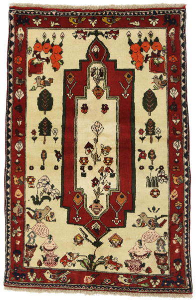 Bijar - Kurdi Persian Carpet 154x100