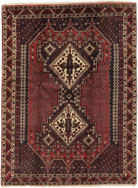 SahreBabak - Afshar Persian Carpet 173x129