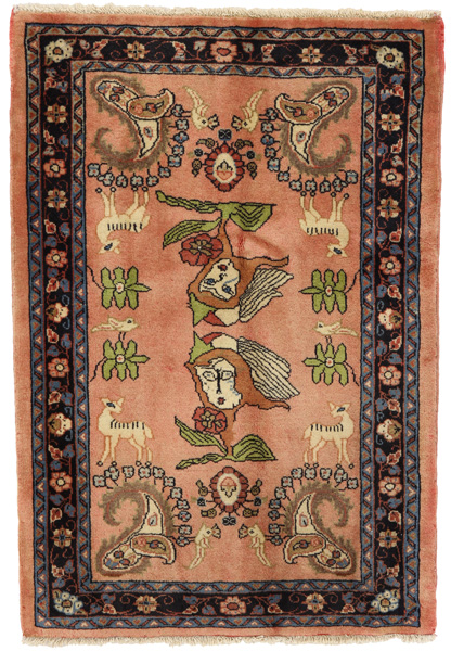 Bijar - Kurdi Persian Carpet 108x73