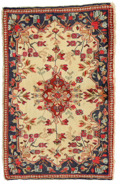 Sarouk - Farahan Persian Carpet 93x60