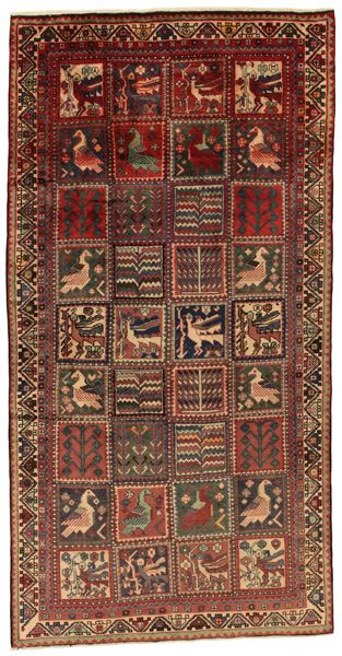 Bakhtiari - Garden Persian Carpet 286x148