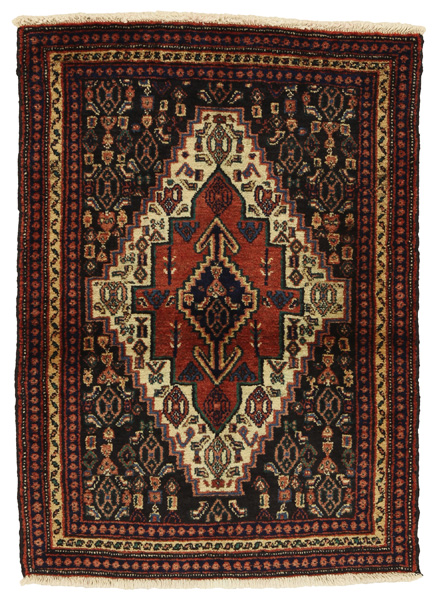 Senneh - Kurdi Persian Carpet 100x73