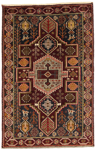 Afshar - Sirjan Persian Carpet 218x142