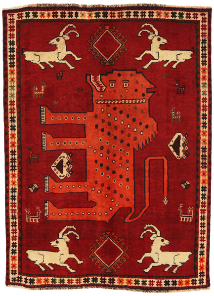 Lori - Gabbeh Persian Carpet 156x115
